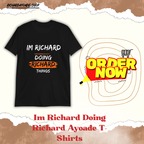 Im Richard Doing DTNK2204 Richard Ayoade T-Shirts